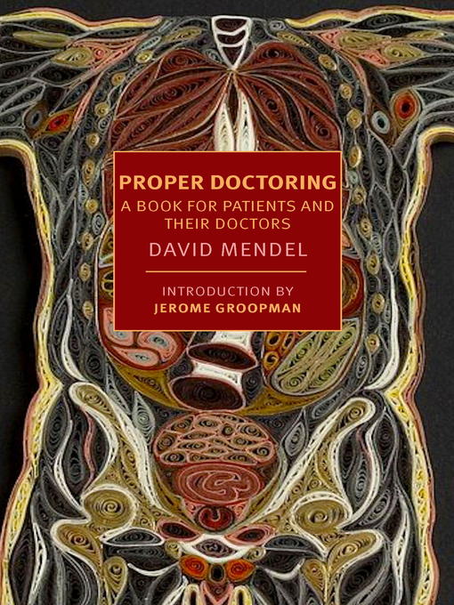 Title details for Proper Doctoring by David Mendel - Available